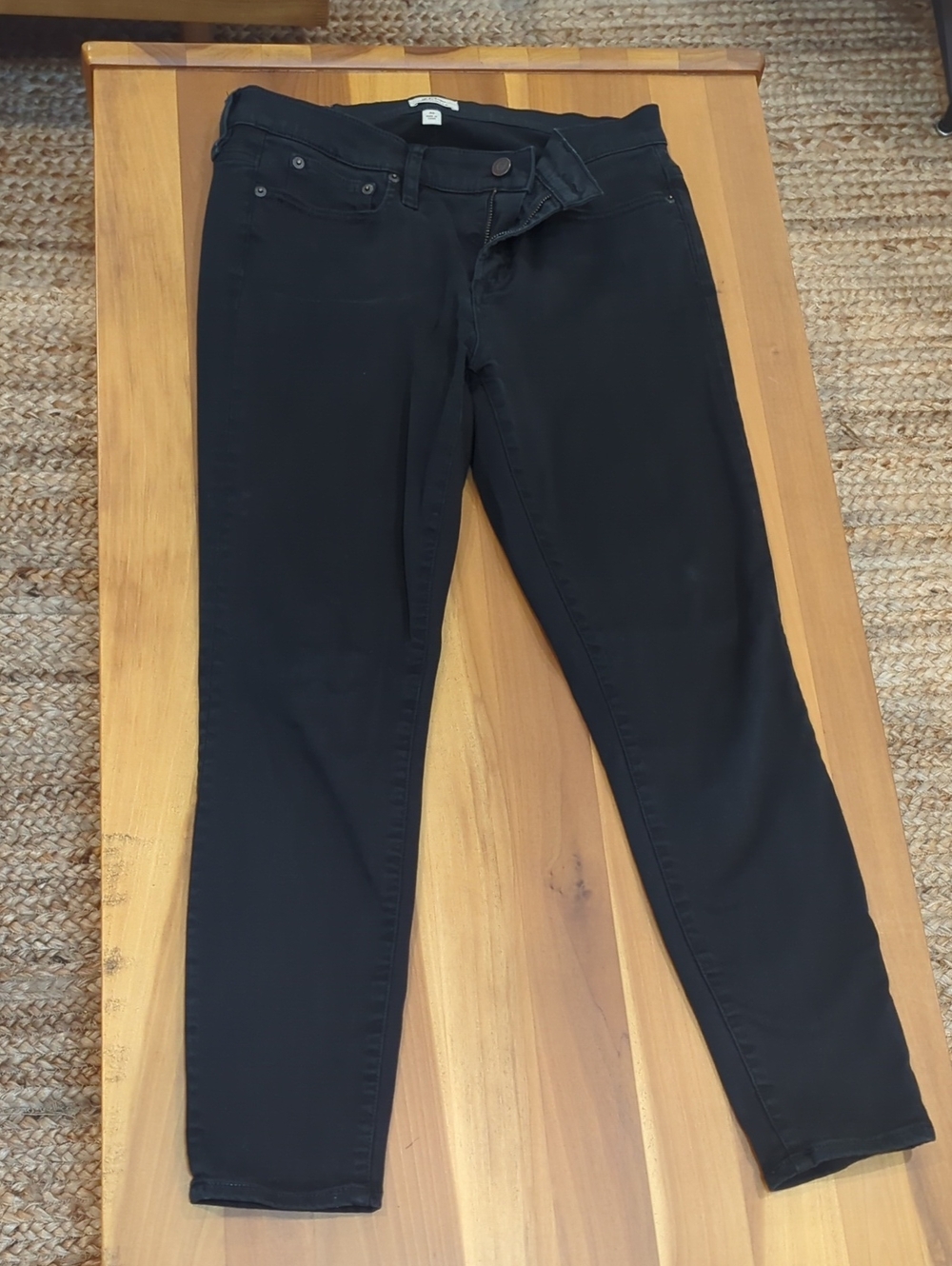 J. Crew Black Skinny Jeans